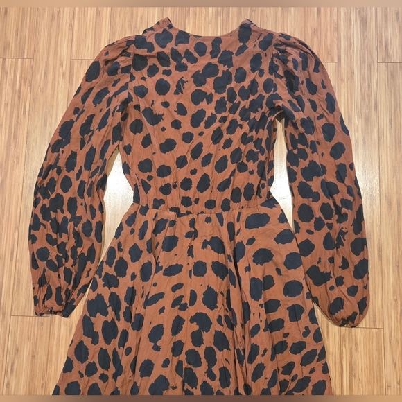 💚 NWOT Megan Renee Leopard Print Maxi Dress - Picture 9 of 10